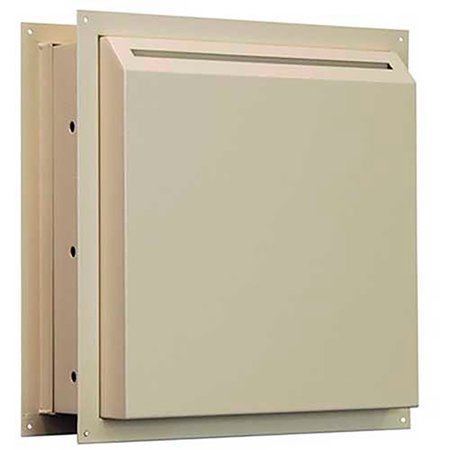 PROTEX SAFE Protex Through-The-Wall Letter Payment Depository Drop Box, 8-3/4W x 14D x 15H, Beige WDS-311